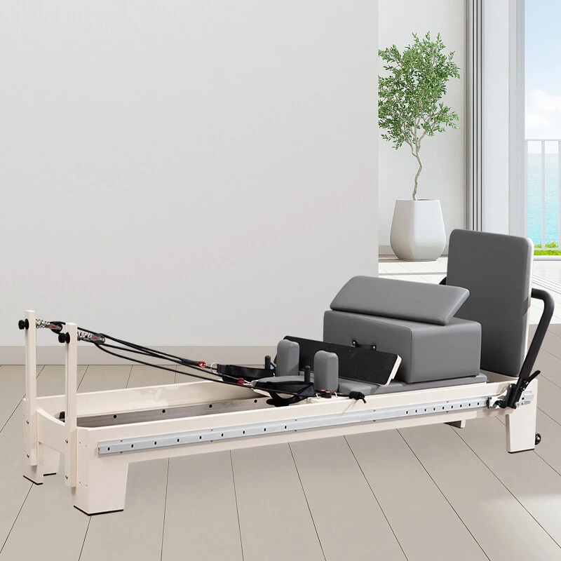 White Oak Full Track Pilates Reformer