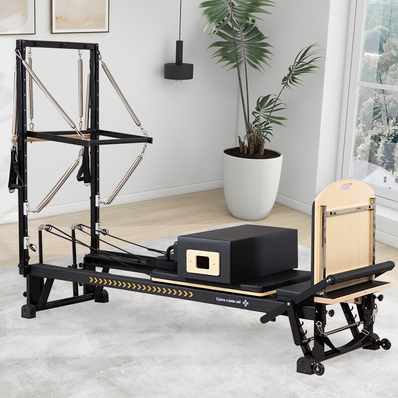 MLQ-Pilates Aluminum Alloy reformer with tower