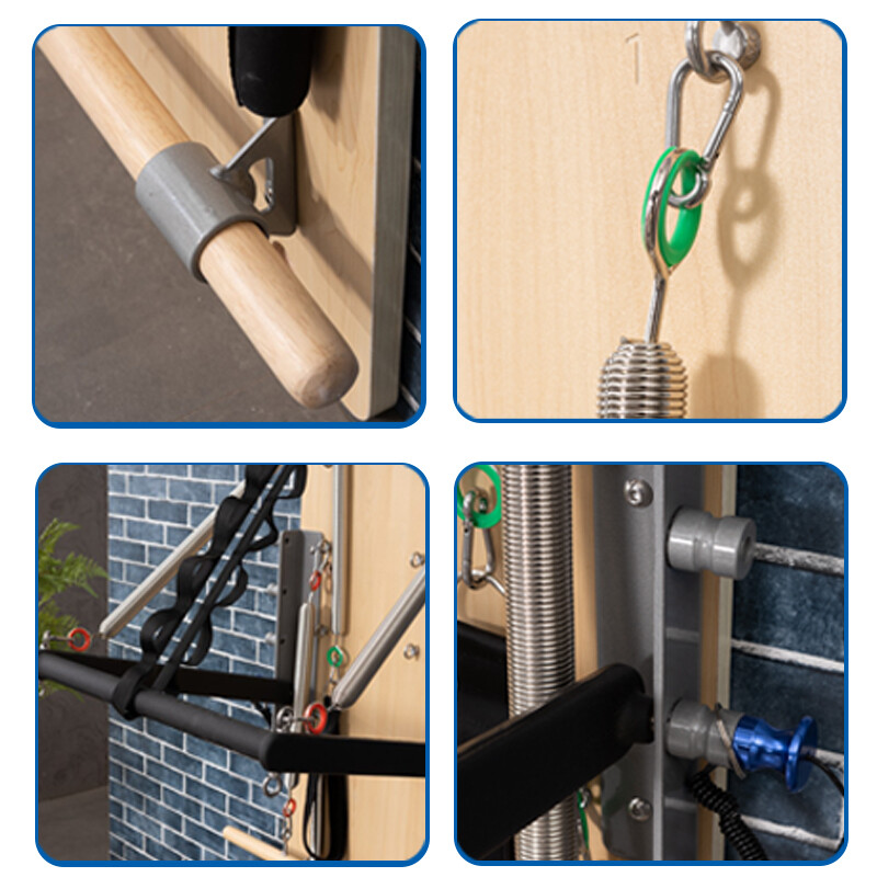 Maple Pilates Wall Mounted Reformer