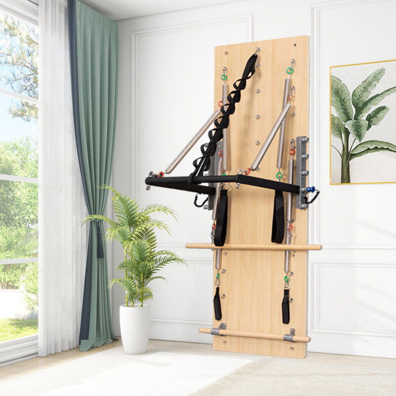 Maple Pilates Wall Mounted Reformer