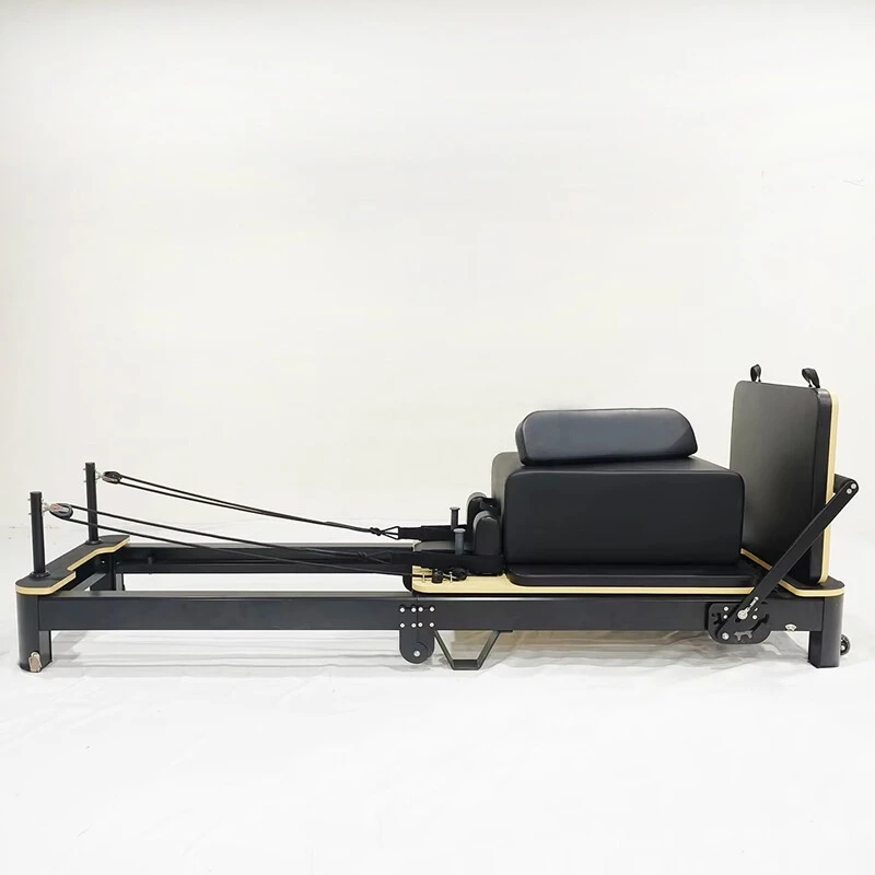 Black Shorty Aluminum Folding Pilates Reformer