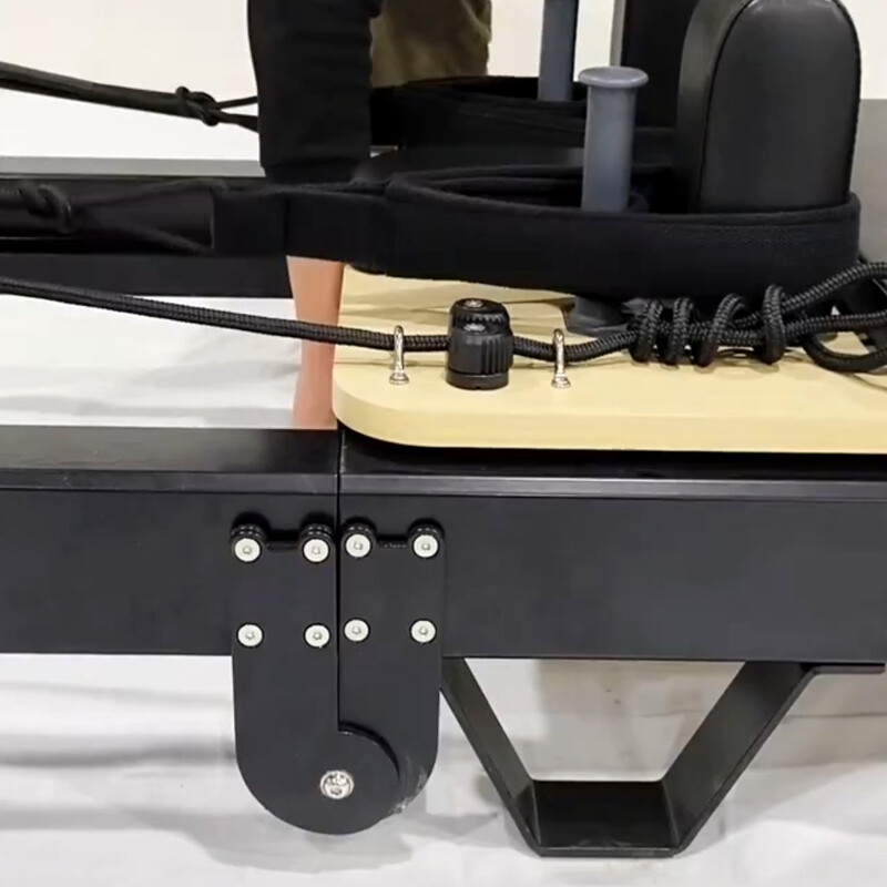 Black Shorty Aluminum Folding Pilates Reformer