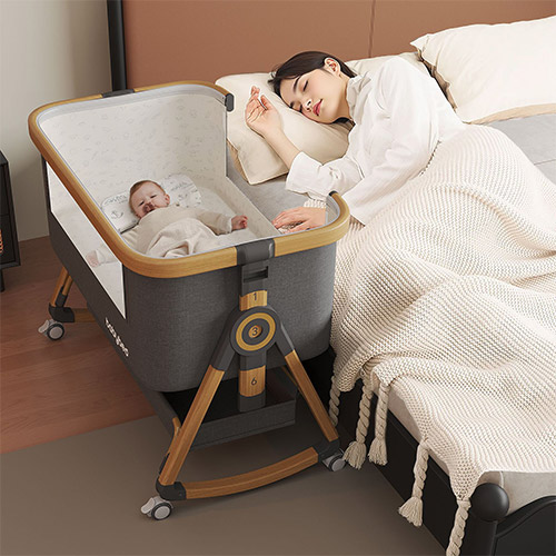 Aluminum Alloy Baby Bed
