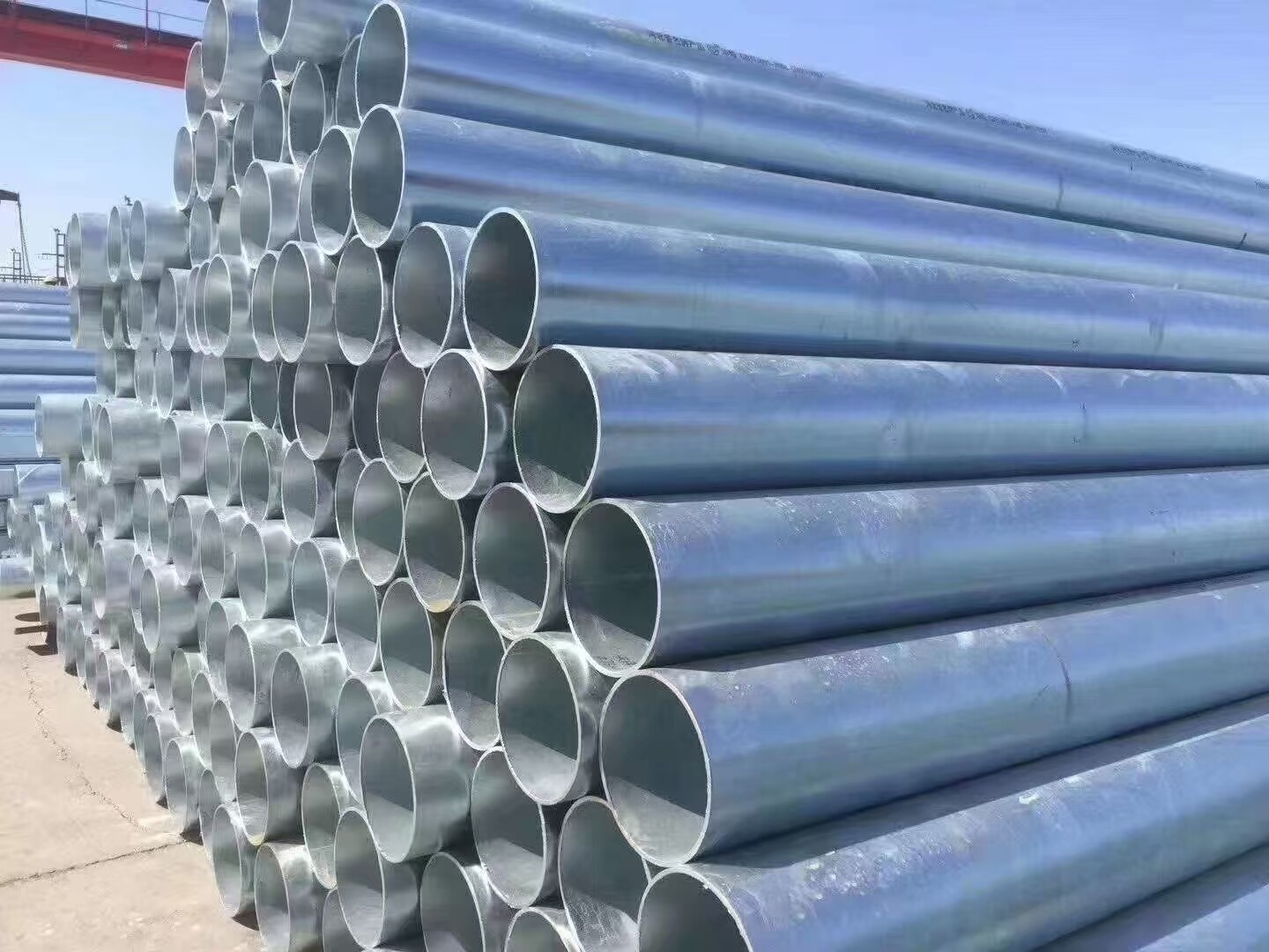 GB Galvanized Round pipe