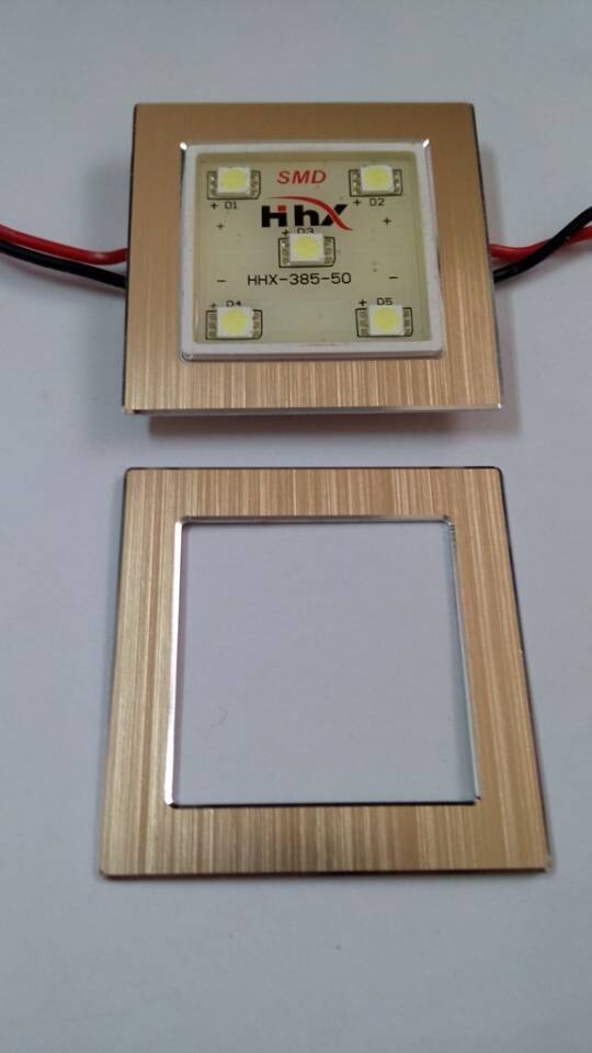 Aluminum panel for switch socket