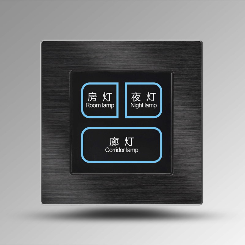 Black brushed aluminum