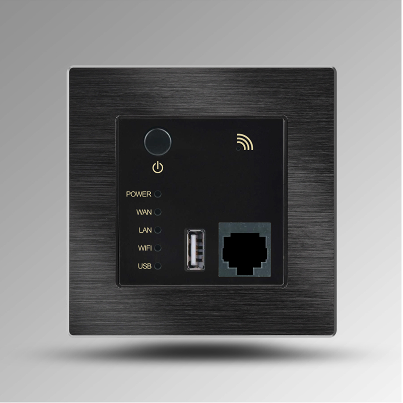 Black brushed aluminum