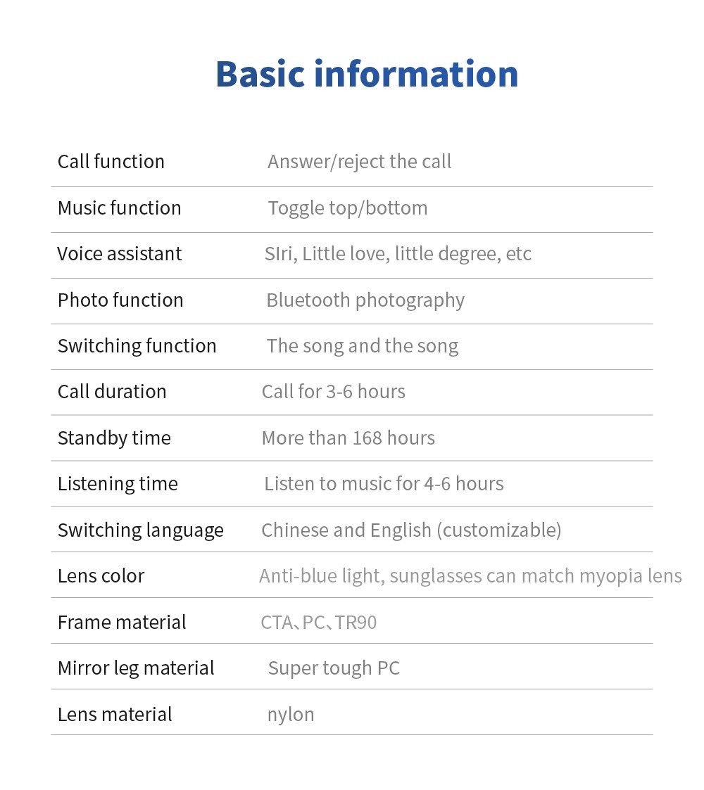 Smart Glasses 20