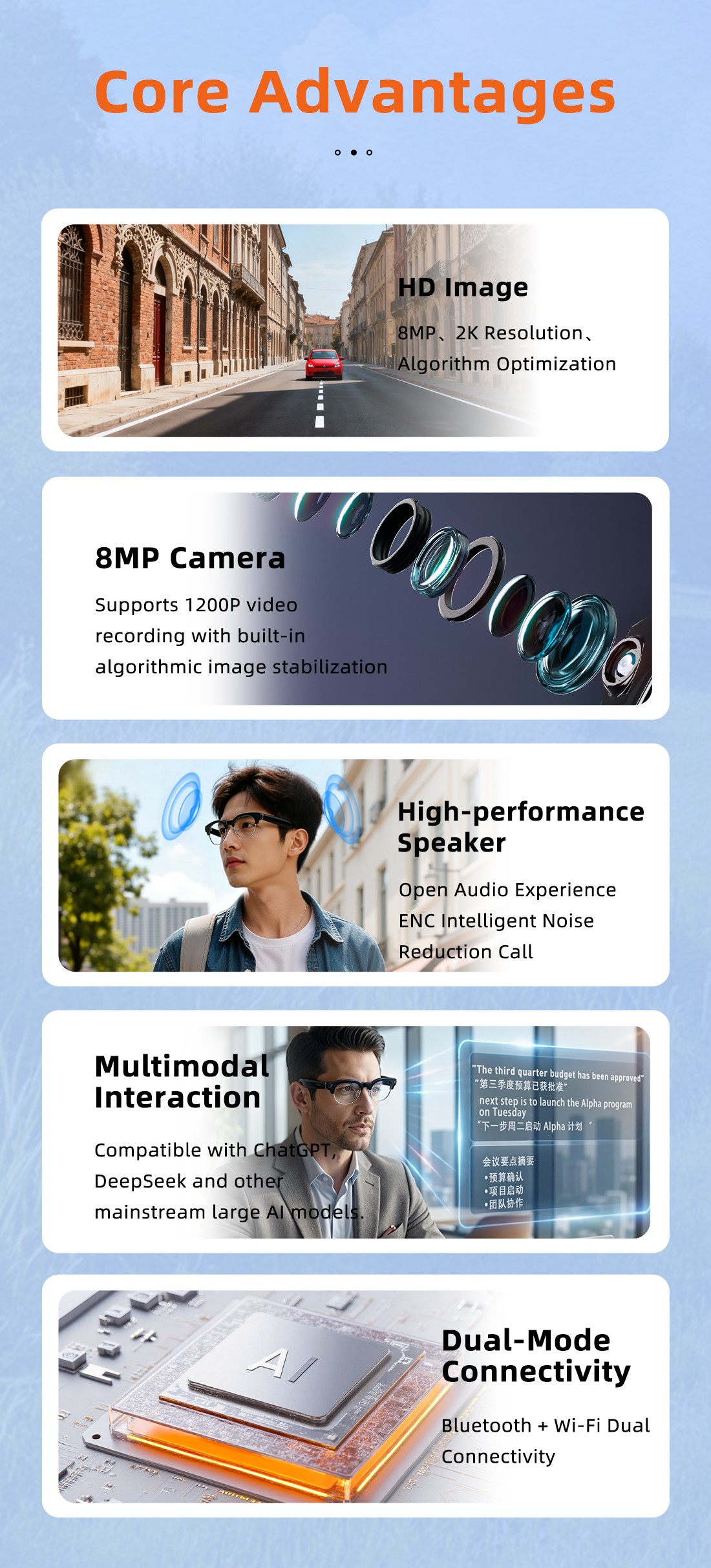 Smart Camera Glasses 2