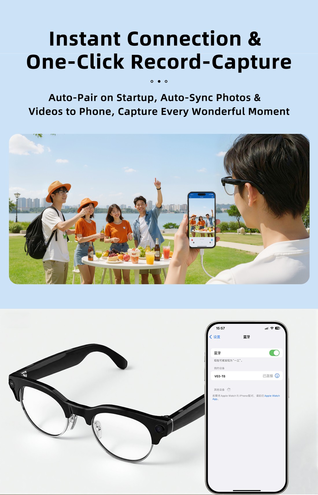Smart Camera Glasses 8