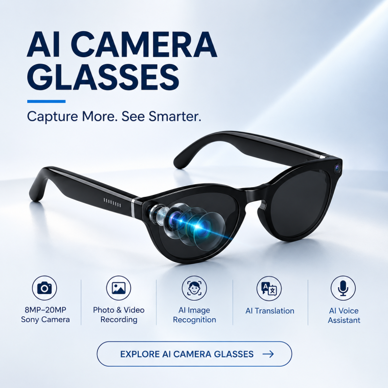 Smart Camera Glasses
