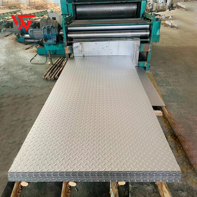 SS 201 304 316 Diamond Checkered Plate Stainless Steel Checkered Plate SS 201 304 316 Diamond Checkered Plate Stainless Steel Checkered Plate