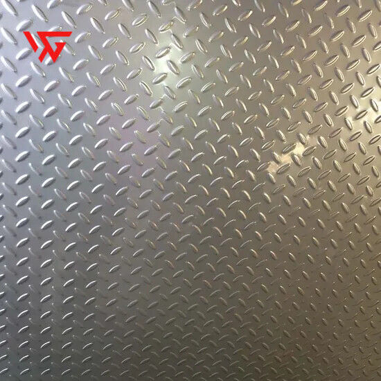 316 316L 201 Stainless Steel Checkered Plate Stair Treads Stainless Steel Anti-slip Checkered Plate Ready for Cutting