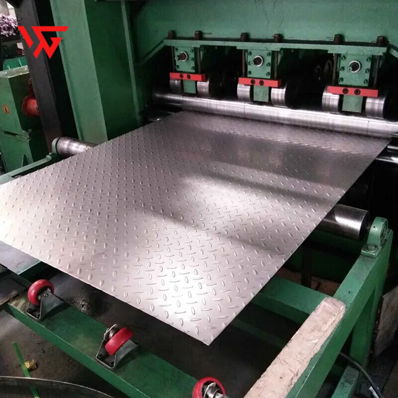 Wholesale Checkered Embossed Stainless Steel Sheet Plate 201 202 301 304 Stainless Steel Chequered Plate