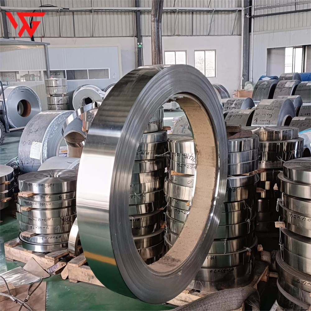 GB 1mm 0.7mm Thick 316 321 310s Cold Rolled Finish Nickel-plated Steel Strip 304 Stainless Steel Strip