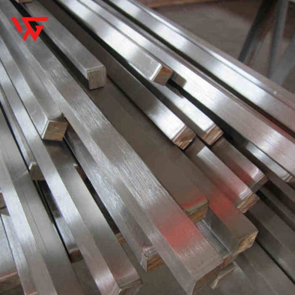 Titanium square bar 201 202 304 Stainless Steel square bar and Ss304 Flat bar Price