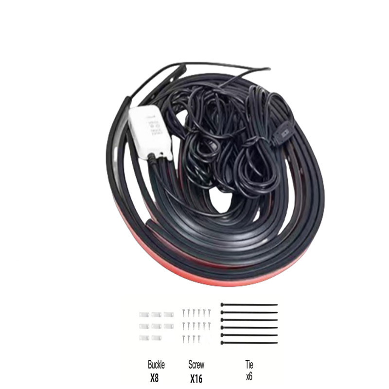 Cross-border hot-selling APP car fantasy chassis light atmosphere light 120X150CM 90X120CM car bottom light waterproof