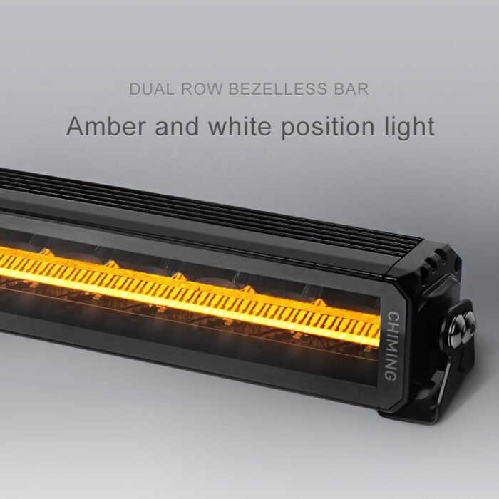 22INCH DUAL ROW BEZEL-LESS LED LIGHT BAR
