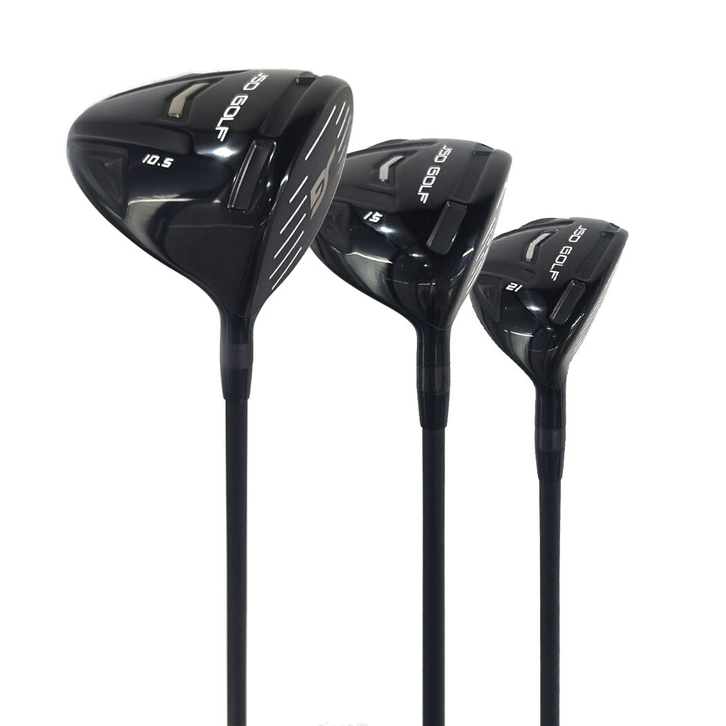 Jasde Price New Arrival High End OEM Mens' Right Hand Black Golf Clubs Set