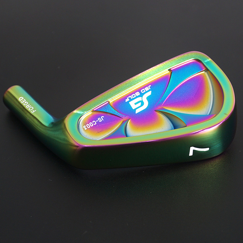 Jasde Price Rainbow Color 1020 Carbon Steel Usga Grooves Golf Irons