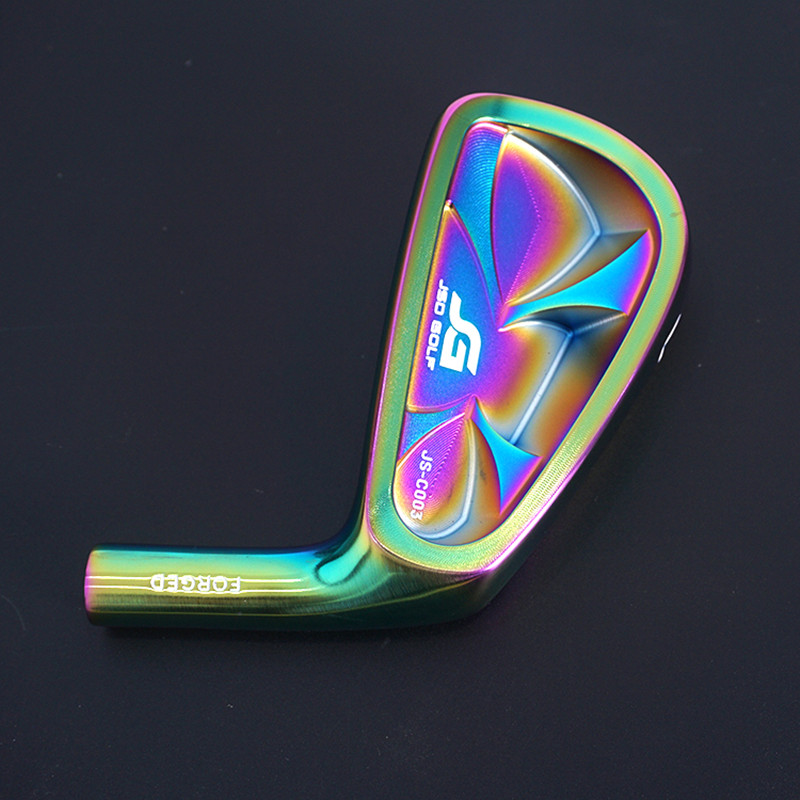 Jasde Price Rainbow Color 1020 Carbon Steel Usga Grooves Golf Irons
