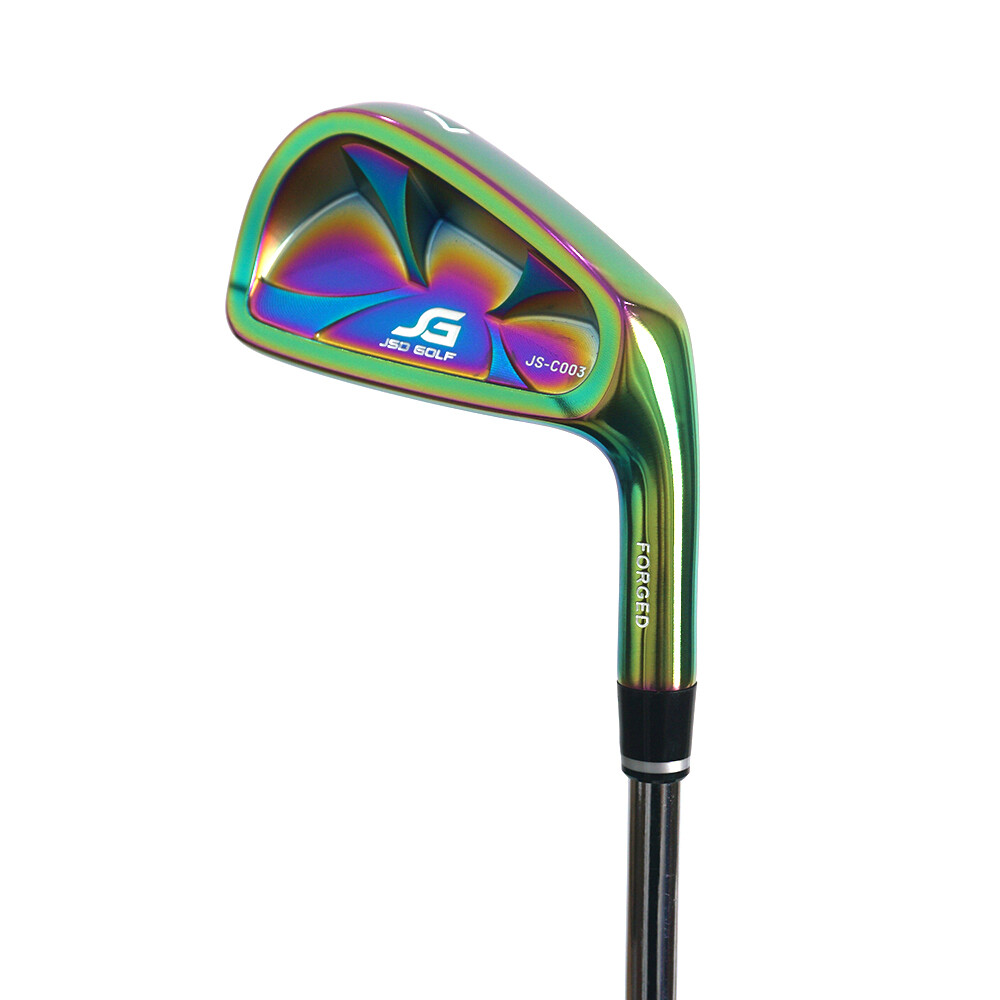 Jasde Price Rainbow Color 1020 Carbon Steel Usga Grooves Golf Irons