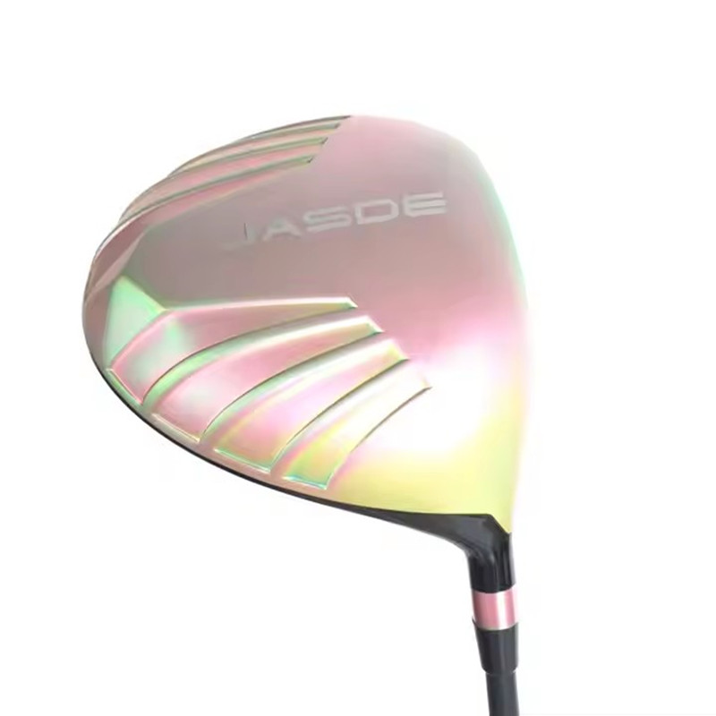 Jasde Factory Plating Flex Material 64ti Unisex Custom Logo Color Shaft Golf Driver