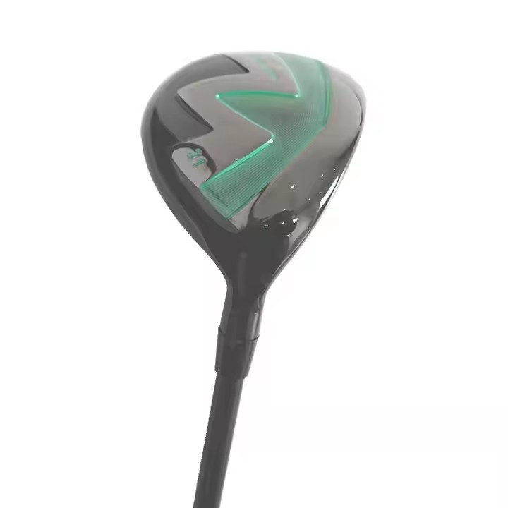Jasde New Design Custom Logo Unisex Premium Titanium Green Golf Driver Head