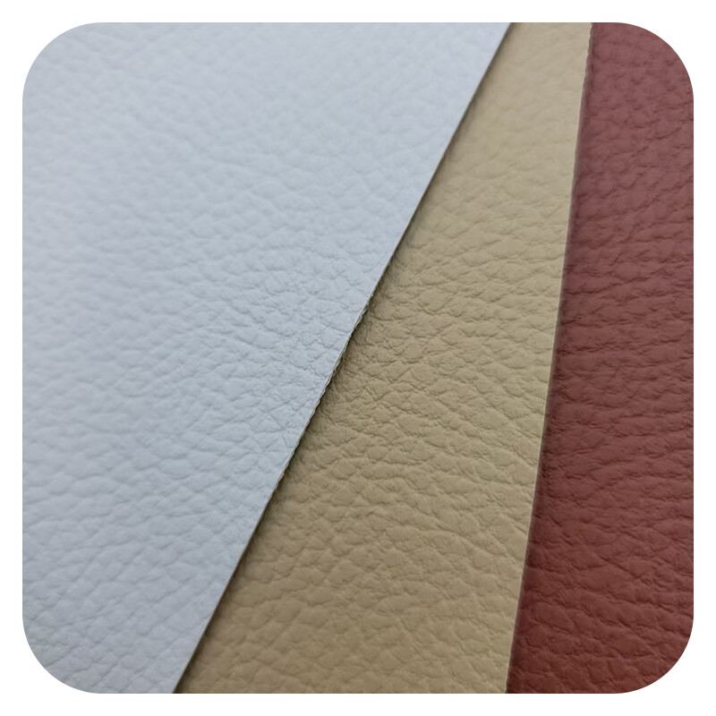 JK#HF#6072 0.6mm Knitted Backed Artificial Leather Lightweight Strong Structure