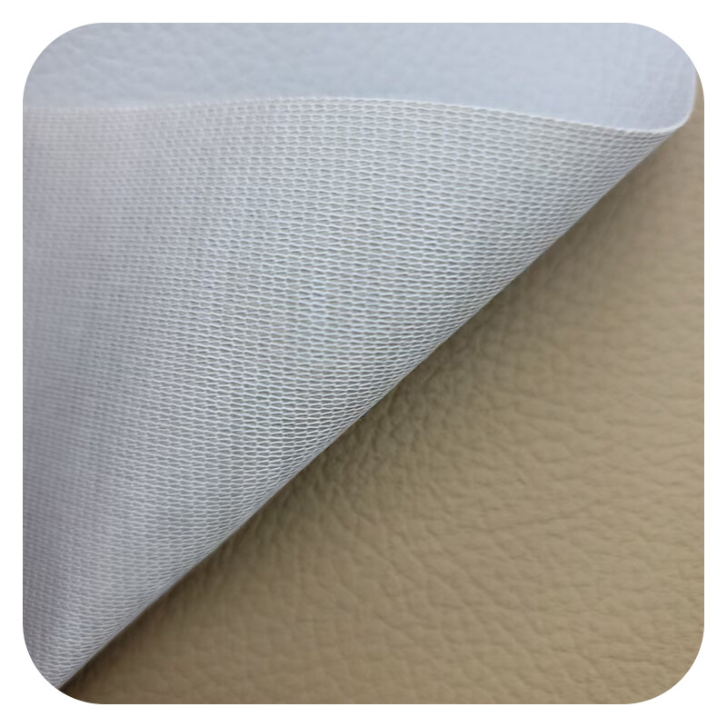 JK#HF#6072 0.6mm Knitted Backed Artificial Leather Lightweight Strong Structure