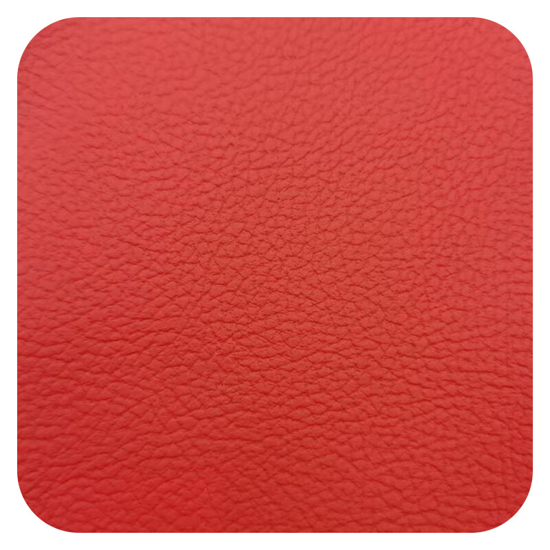 JK#HF#6072 0.6mm Knitted Backed Artificial Leather Lightweight Strong Structure