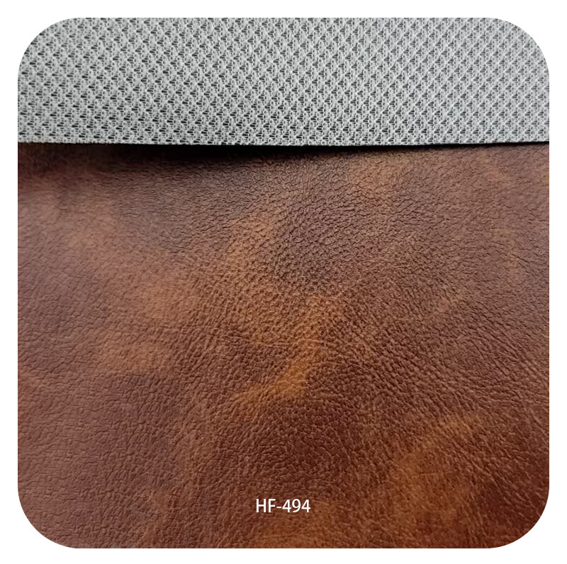 JK#HF-494 Fish Scale Base Leather Flexible Waterproof Abrasion Resistant