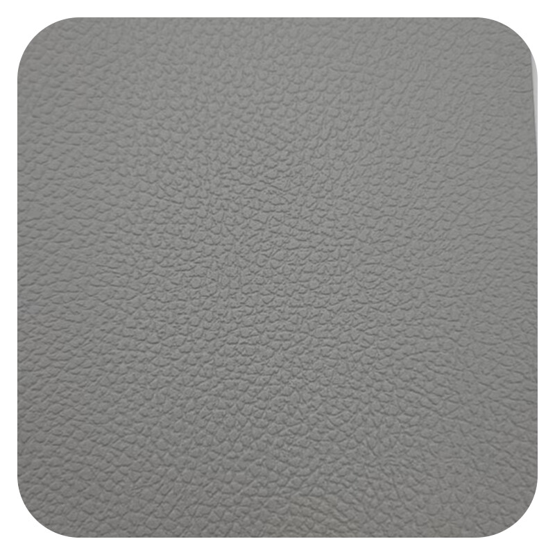 JK#HF-6115 Premium Automotive Leather with Fish Scale Fabric Backing - PVC Material, Scratch-Resistant & Flame-Retardant for Car Seats