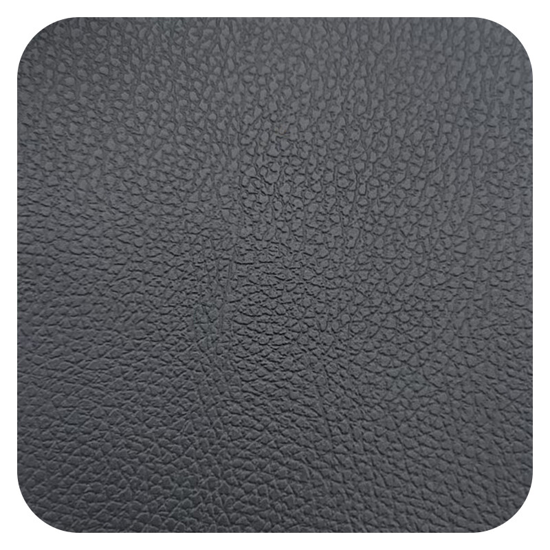 JK#HF-6115 Premium Automotive Leather with Fish Scale Fabric Backing - PVC Material, Scratch-Resistant & Flame-Retardant for Car Seats