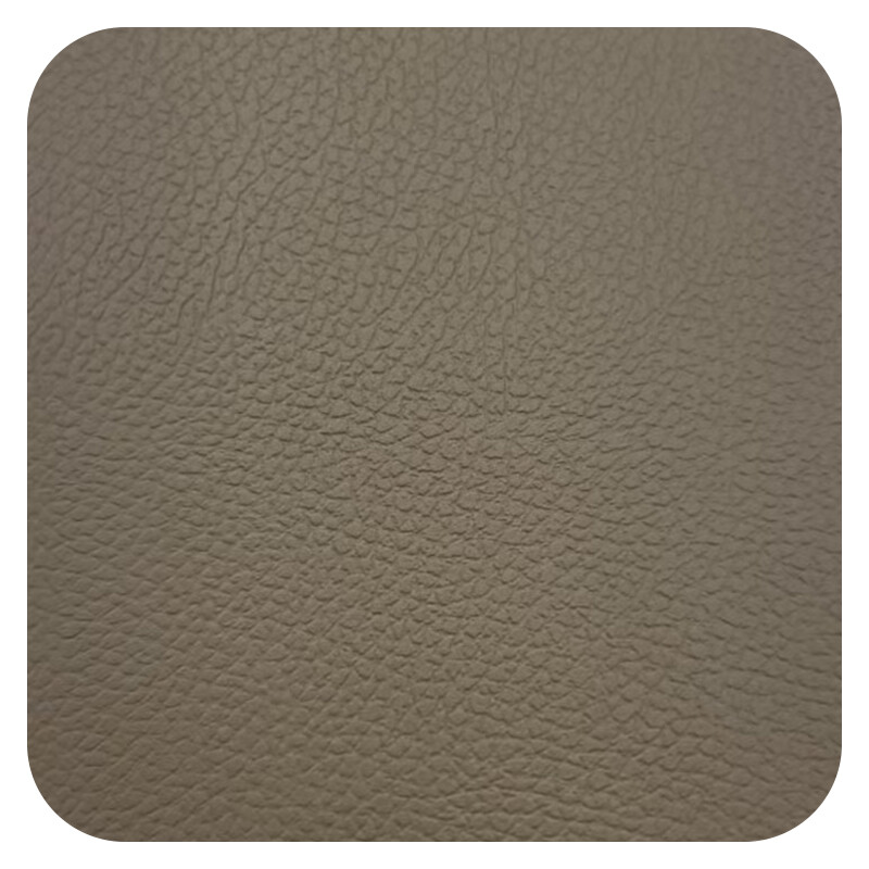 JK#HF-6115 Premium Automotive Leather with Fish Scale Fabric Backing - PVC Material, Scratch-Resistant & Flame-Retardant for Car Seats