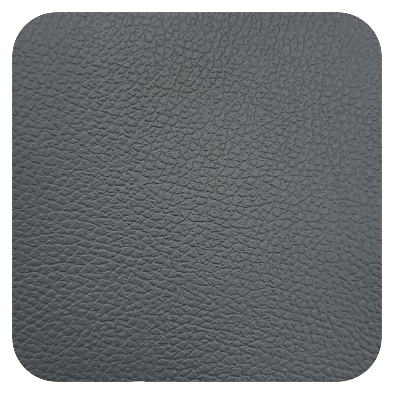JK#HF-6115 Premium Automotive Leather with Fish Scale Fabric Backing - PVC Material, Scratch-Resistant & Flame-Retardant for Car Seats