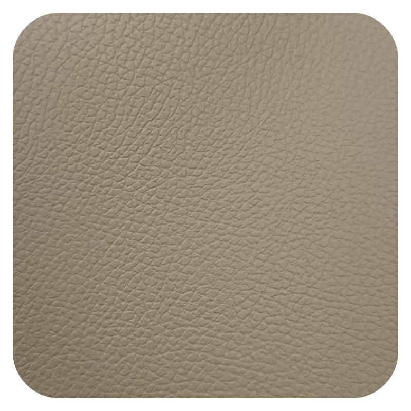 JK#HF-6115 Premium Automotive Leather with Fish Scale Fabric Backing - PVC Material, Scratch-Resistant & Flame-Retardant for Car Seats