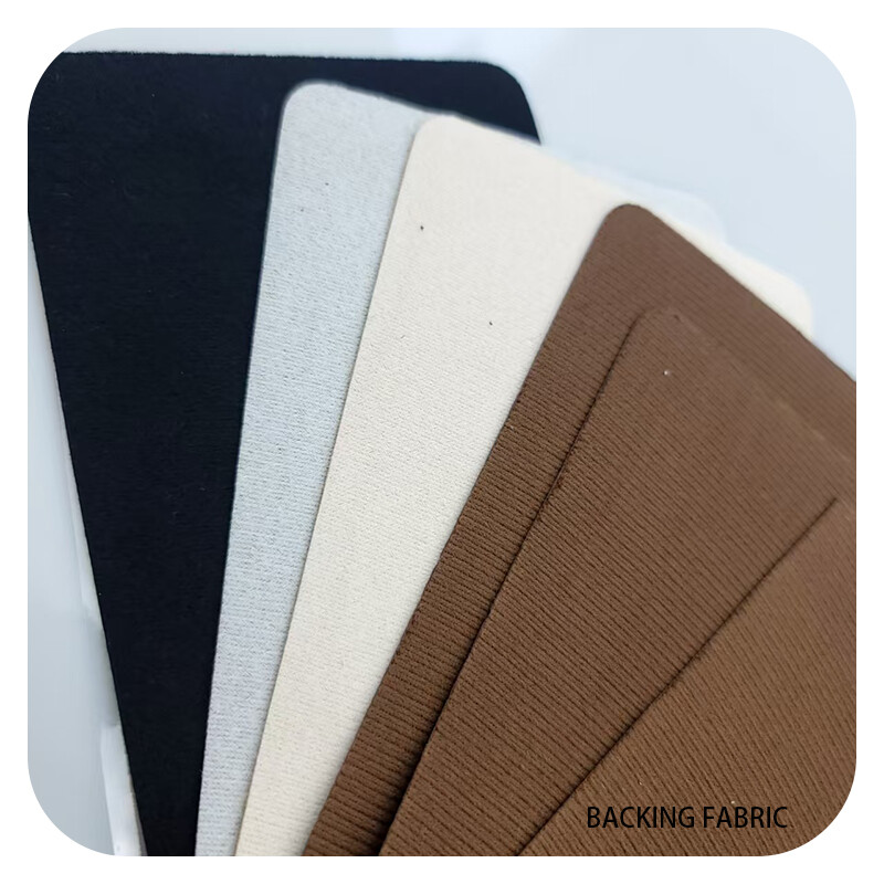 JK#K 1.0mm Imitation Cotton Fleece Backing Elephant Skin Texture Artificial Leather