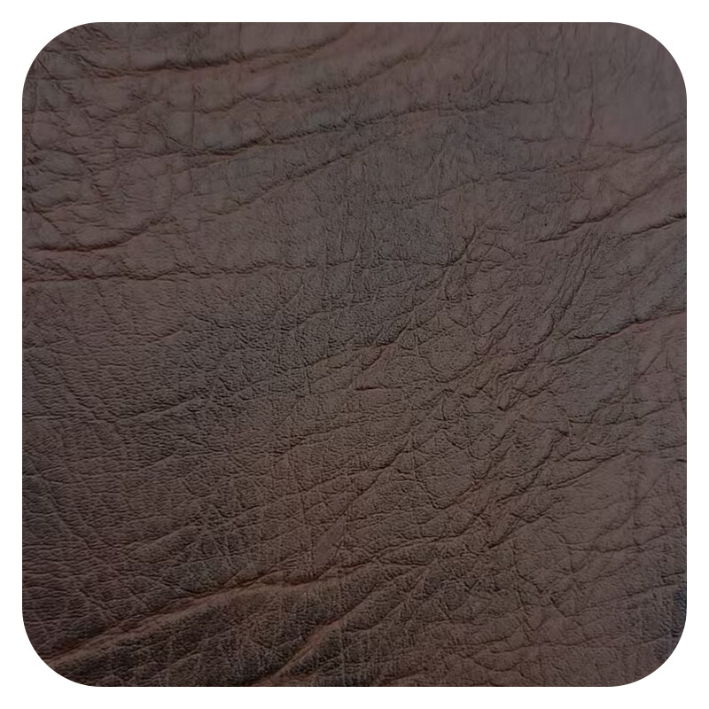 JK#K 1.0mm Imitation Cotton Fleece Backing Elephant Skin Texture Artificial Leather