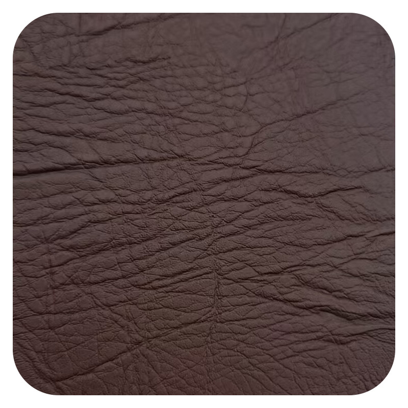 JK#K 1.0mm Imitation Cotton Fleece Backing Elephant Skin Texture Artificial Leather