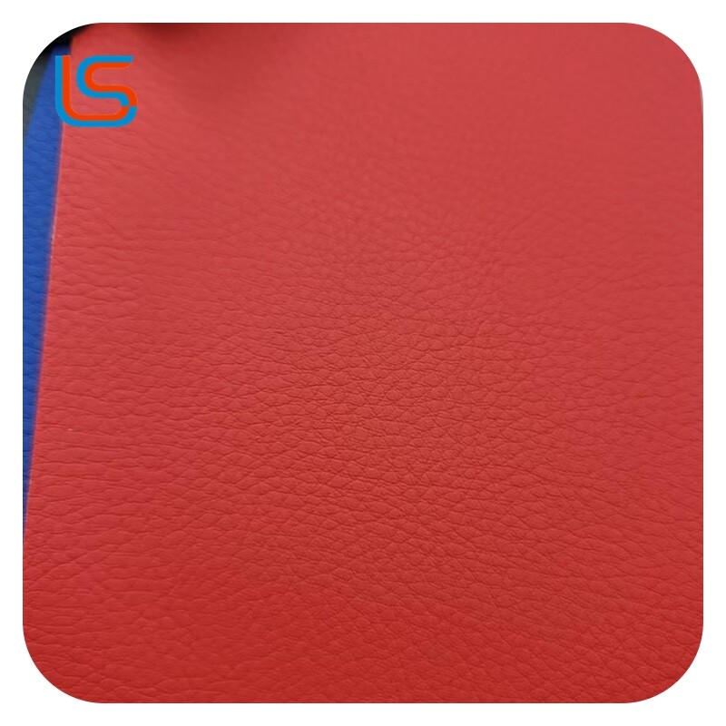 JK#12 High-Quality Auto Leather - Fish Scale Cloth Base, PU Faux Leather, UV-Resistant & Anti-Slip for Dashboard Linings