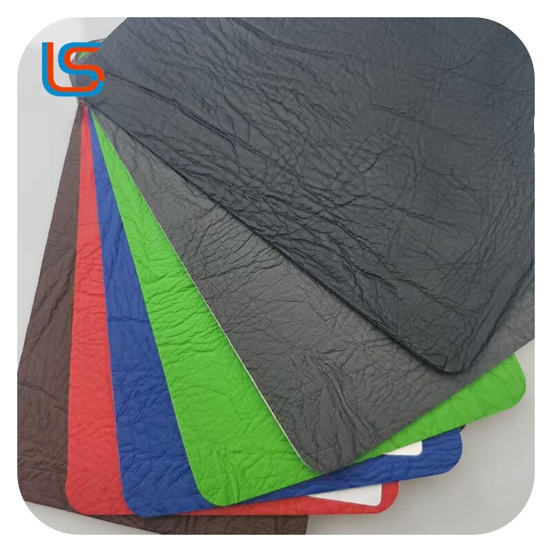 JK#10 1.0mm Cotton Like Fleece Backing PVC Artificial Leather Sofa Upholstery Smooth Wear Resistant