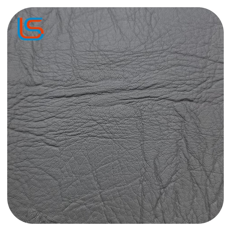 JK#10 1.0mm Cotton Like Fleece Backing PVC Artificial Leather Sofa Upholstery Smooth Wear Resistant
