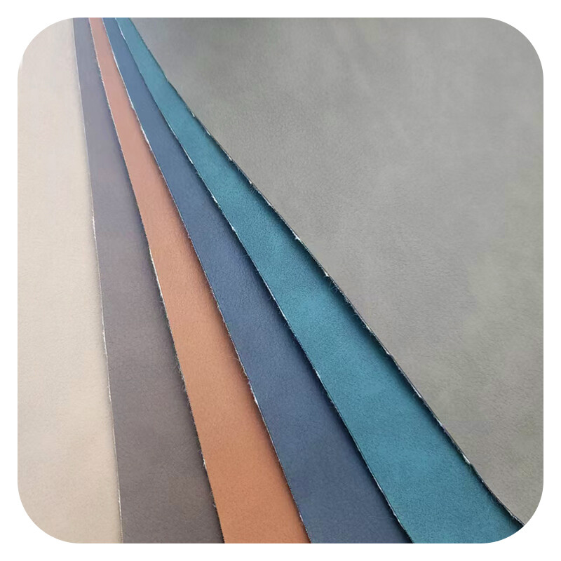 PU #M LOGO 1 PU Leather for Sofa Smooth Surface High Wear Resistance Great Touch