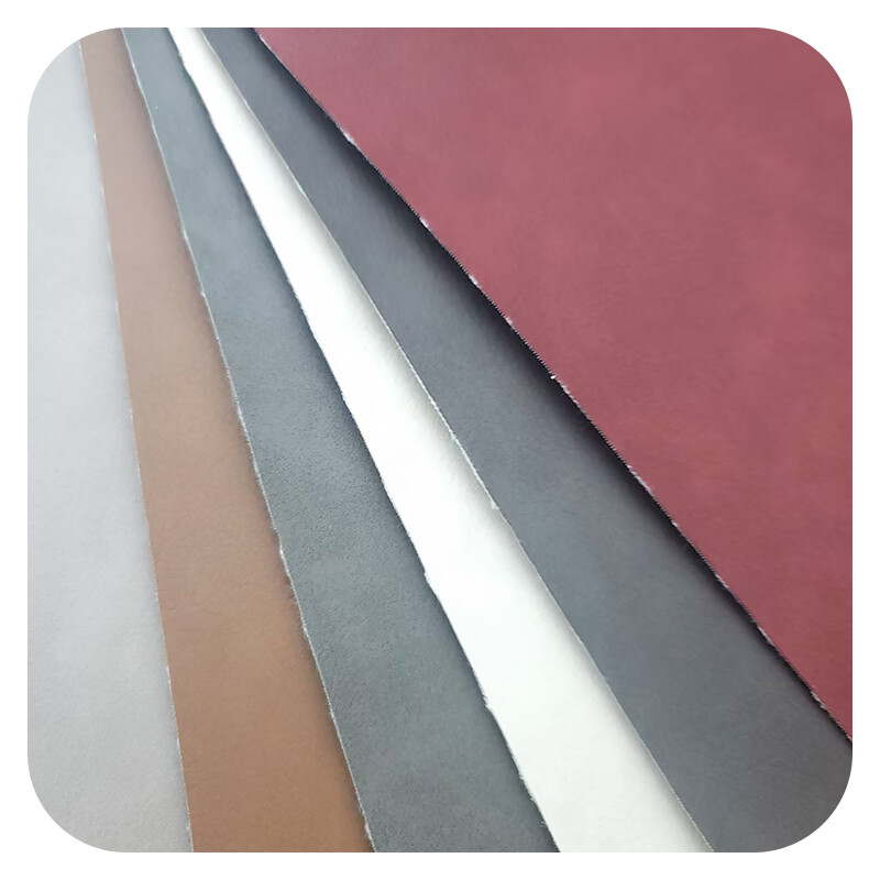 PU #M LOGO 1 PU Leather for Sofa Smooth Surface High Wear Resistance Great Touch