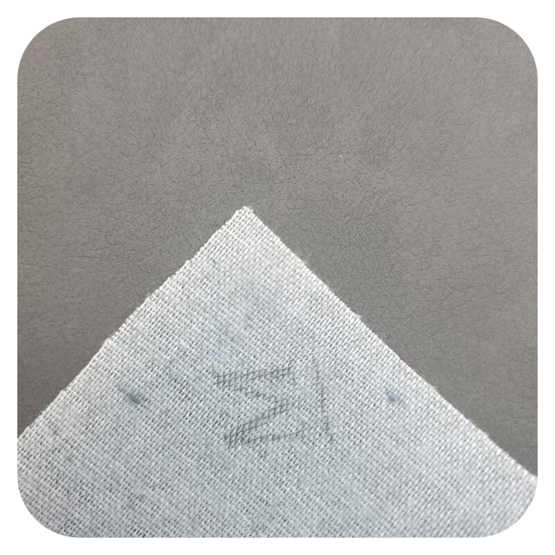 PU #M LOGO 1 PU Leather for Sofa Smooth Surface High Wear Resistance Great Touch