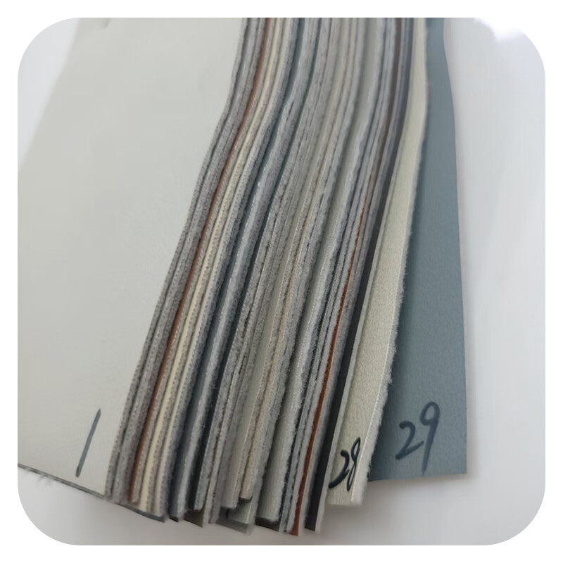 ZL# 160g Cat Scratch Resistant Fabric PVC Artificial Leather Ultra Thin Calendered Surface