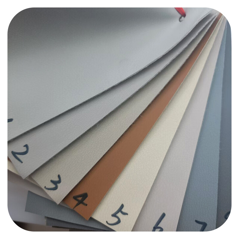 ZL# 160g Cat Scratch Resistant Fabric PVC Artificial Leather Ultra Thin Calendered Surface