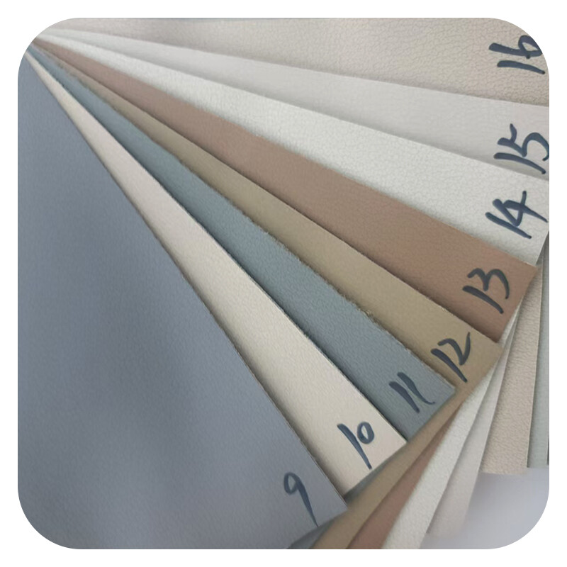 ZL# 160g Cat Scratch Resistant Fabric PVC Artificial Leather Ultra Thin Calendered Surface