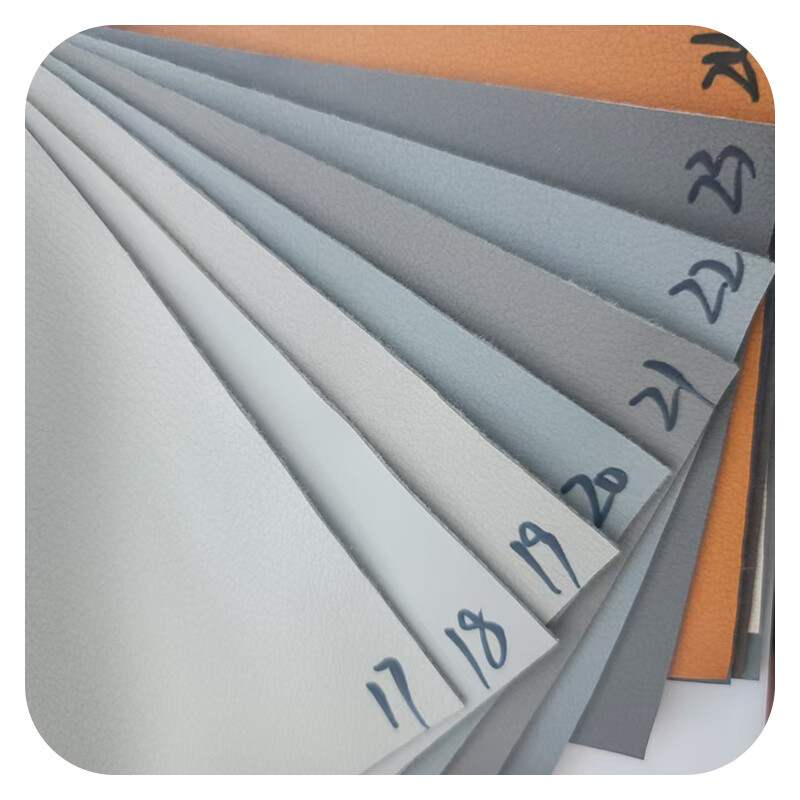 ZL# 160g Cat Scratch Resistant Fabric PVC Artificial Leather Ultra Thin Calendered Surface